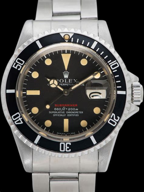 1970 rolex red submariner reference 1680|More.